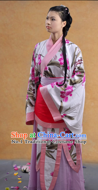 China Ancient Hanfu Cultural Garment Robe for Women