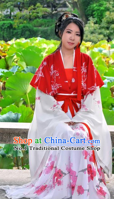 China Ancient Cultural Garment Hanfu Clothes for Women