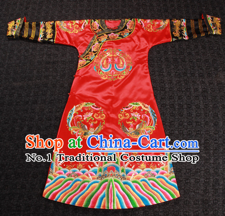 Traditional Chinese Ancient Imperial Palace Royal Wedding Dresses
