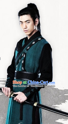 Ancient Korean Fighter Costume for Men