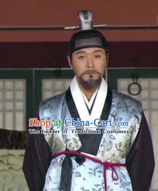 Ancient Korean Palace Government Official Headwear for Men
