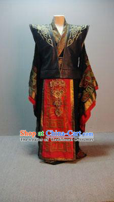 Ancient Palace Imperial Emperor Costume Complete Set