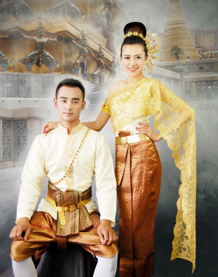 thai male wedding outfit