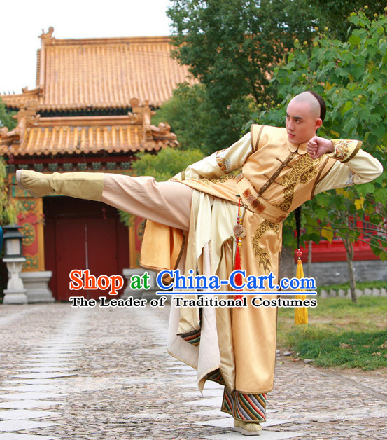 Qing Palace Prince Long Robes Clothing Complete Set