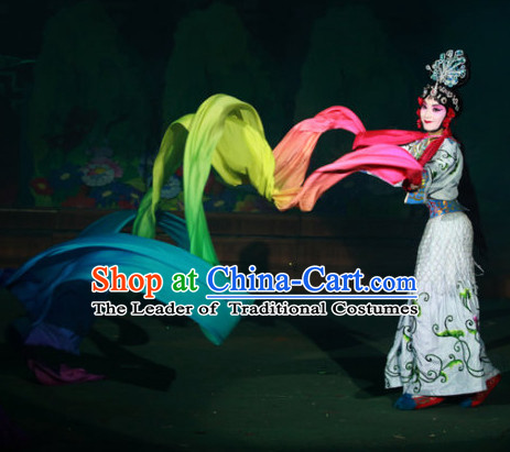Chinese Opera Costumes and Hair Accessories Complete Set for Ladies