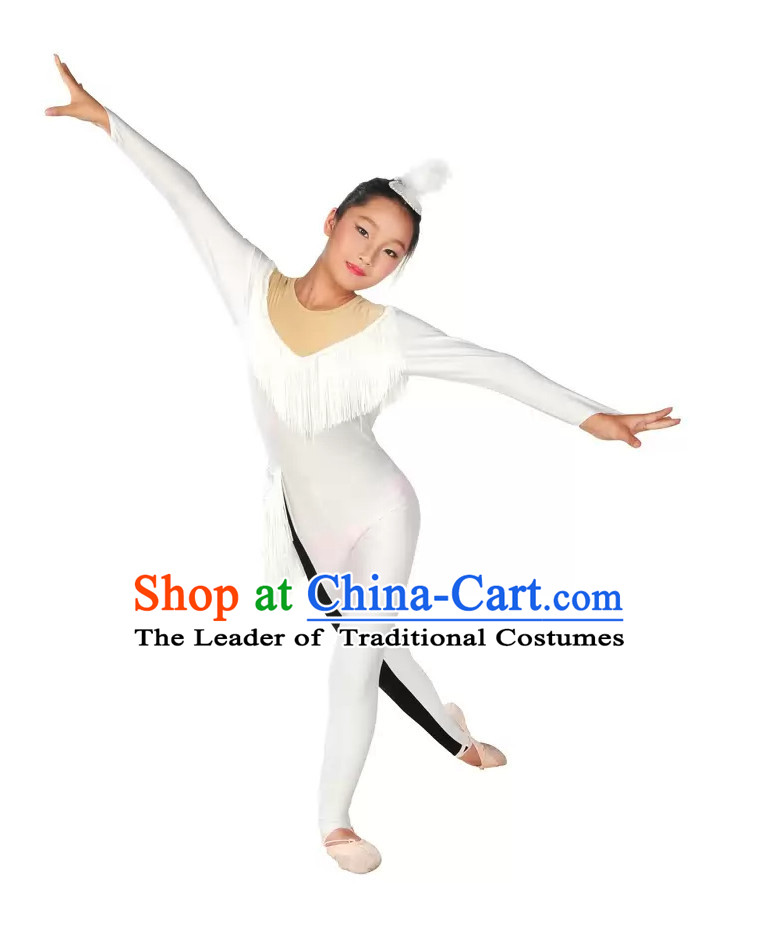 Chinese Style Gymnastics Leotards Dance Outfit