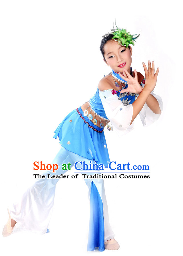 Folk Dance Costumes and Headpieces for Kids.
