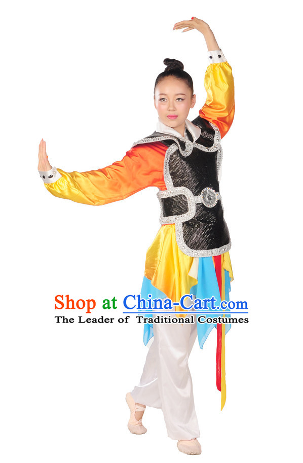 China Classic Heroine Dance Costume