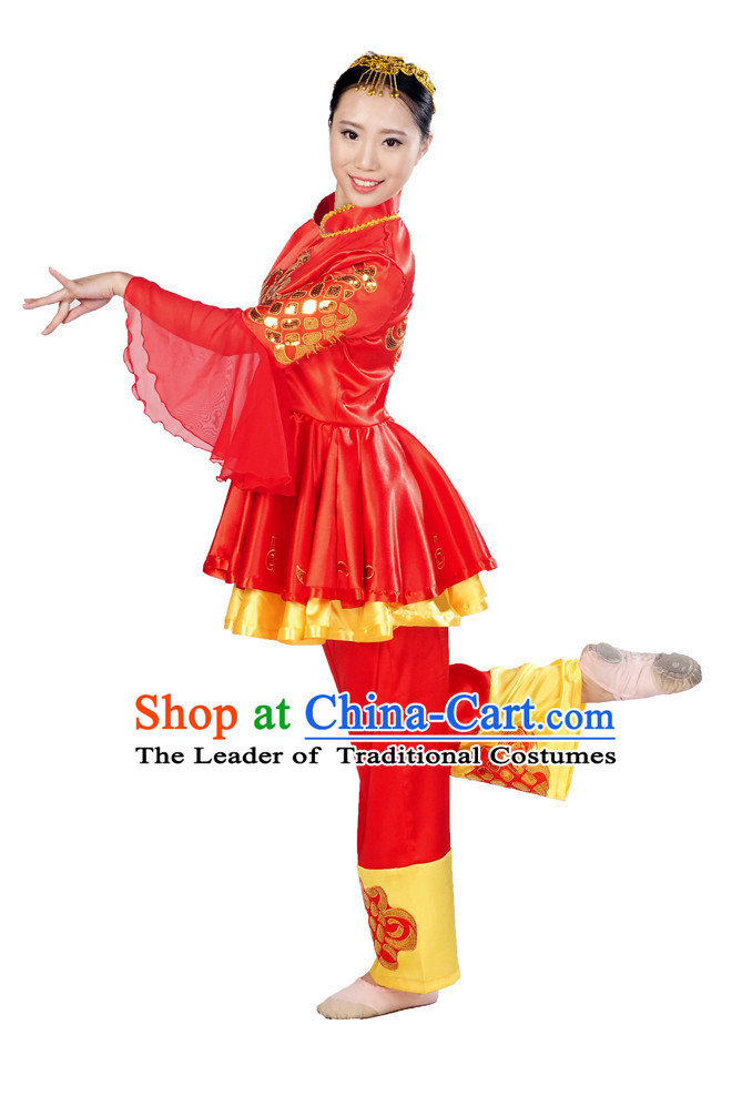 Chinese New Year Group Dance Costume