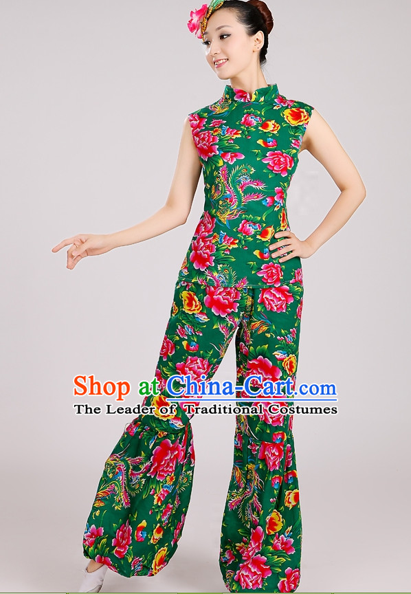 Chinese folk Dance costumes cheap clothes online China wholesale Chinese dresses