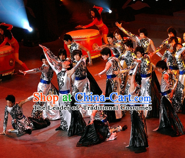 Chinese Group Style Dance Costumes for Men