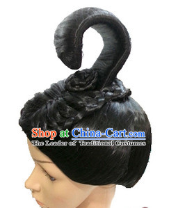 Chinese Classicial Queen Wigs Hair Extensions Lace Front Wig Hair Pieces for Women