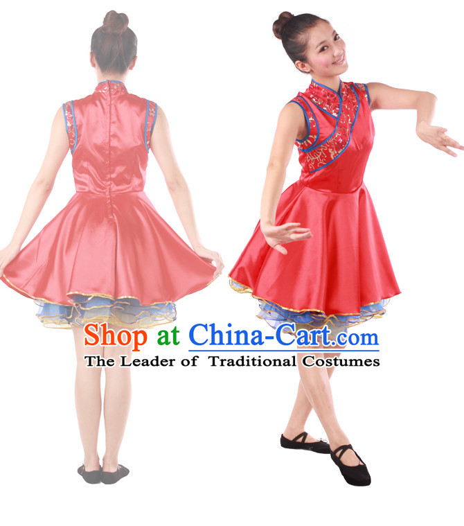 Chinese Teenagers Han Dance Costume for Competition