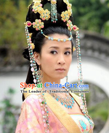 Chinese Handmade Empress Flower Hair Accessories Headband Headbands Fascinators Wedding Hair Clips