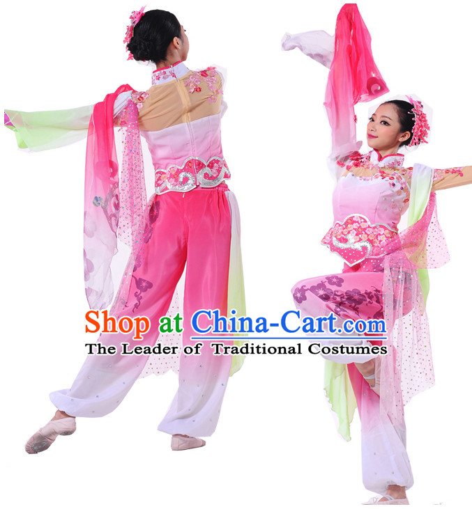 Chinese Women Folk Dance Costumes Dancewear Discount Dane Supply Clubwear Dance Wear China Wholesale Dance Clothes