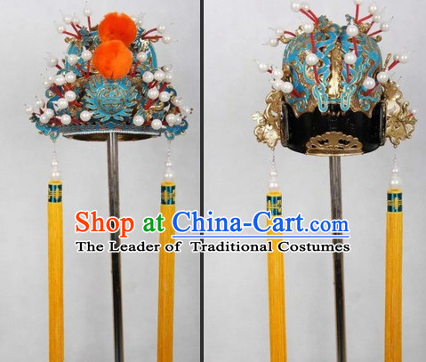 Ancient Chinese Opera Emperor Hat for Men