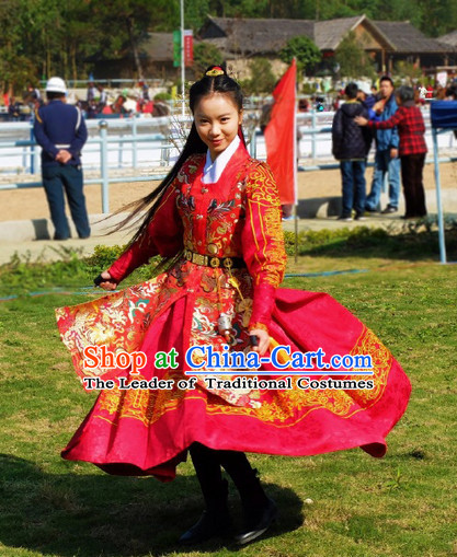 Chinese Ancient Ming Dynasty Suits Costumes Dresses