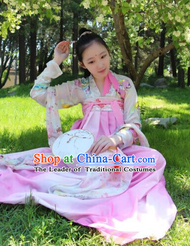 Tang Dynasty Princess Clothes and Hair Accessories for Women