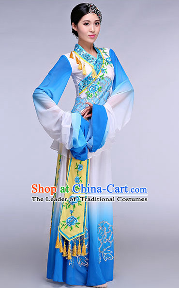 Chinese Classical Competition Dance Costume Group Dancing Costumes for Women