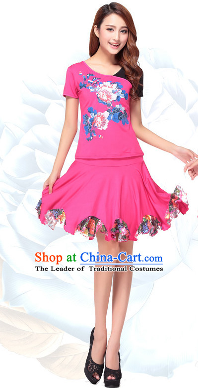 Chinese Style Parade Modern Costume Ideas Dancewear Supply Dance Wear Dance Clothes Suit