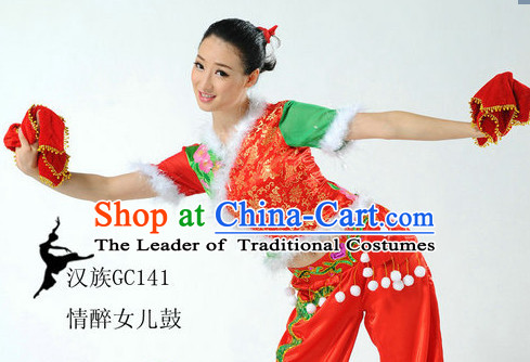 Chinese Folk Dance Suits for Women