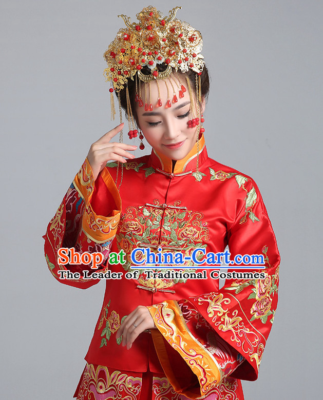 Top Chinese Brides Bridal Outfits
