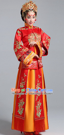 Top Chinese Brides Bridal Outfits