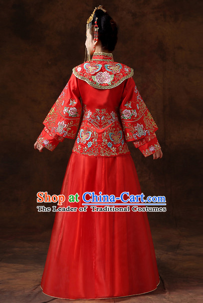 Top Chinese Bridal Wedding Clothing for Girls
