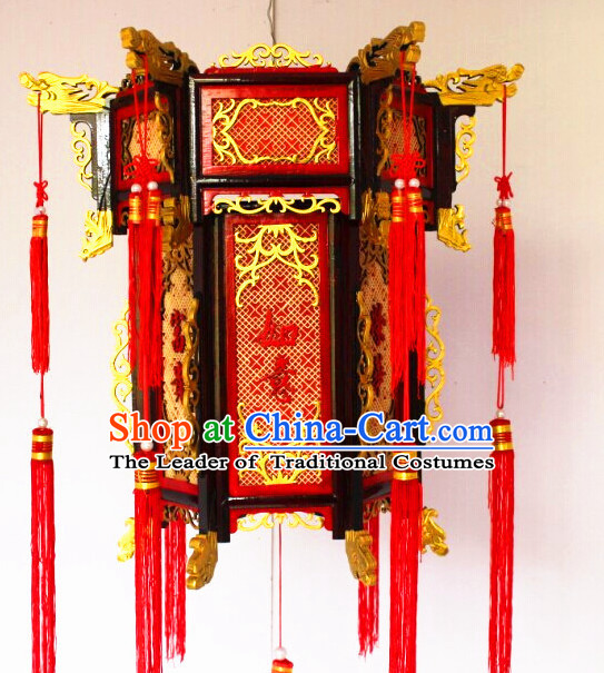 Lucky Red Chinese Classical Handmade Hanging Lantern