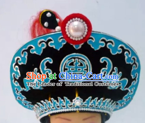 Ancient Chinese Opera Lin Chong Superhero Helmet