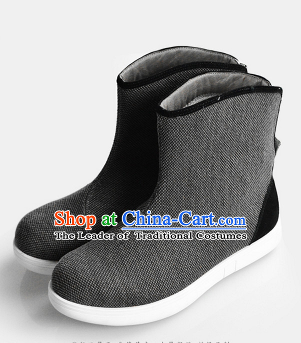 Handmade Traditional Chinese Ancient Style Official Boots