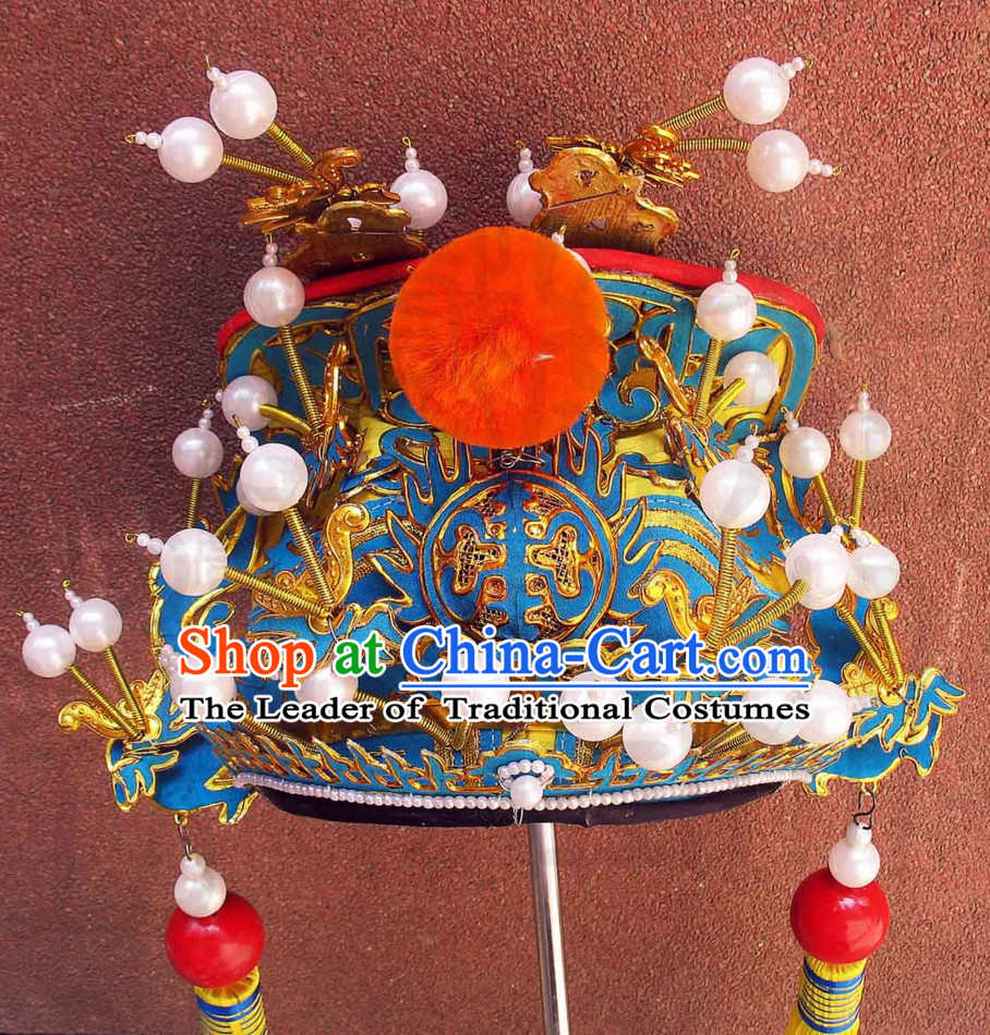 Traditional Chinese Classica Opera Hat for Men