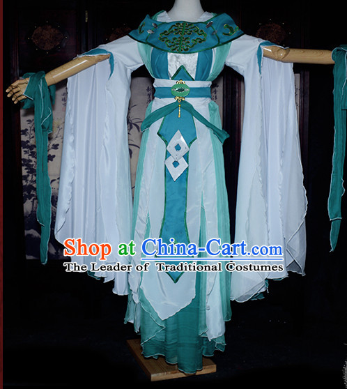 Ancient Chinese Classical Princess Queen Costume Complete Set for Women or Girls