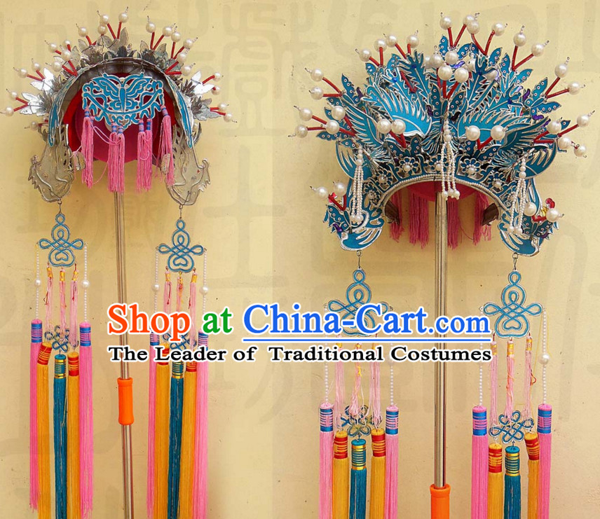 Traditional Chinese Classica Phoenix Opera Hat Crown Coronet for Women