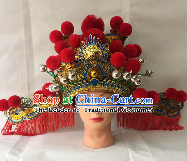 Traditional Chinese Classical Opera Cai Shen Hat for Men