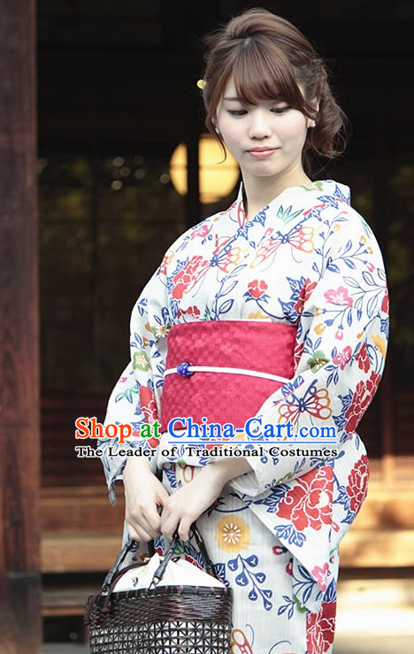 Top Authentic Traditional Japanese Kimonos Kimono Dress Yukata Clothing Robe online Complete Set for Women Ladies Girls