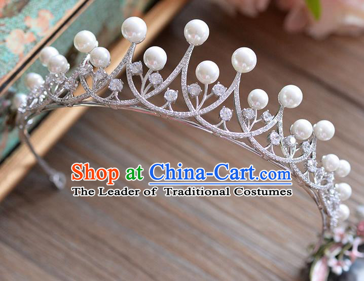 Traditional Jewelry Accessories, Princess Bride Royal Crown, Wedding Hair Accessories, Baroco Style Headwear for Women