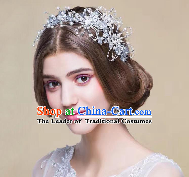 Traditional Jewelry Accessories, Princess Bride Wedding Hair Accessories, Baroco Style Headwear for Women