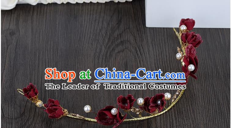Traditional Jewelry Accessories, Princess Wedding Hair Accessories, Bride Wedding Hair Accessories, Baroco Style Headwear for Women