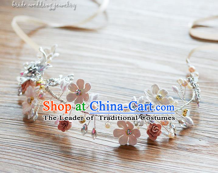 Traditional Jewelry Accessories, Princess Wedding Hair Accessories, Bride Wedding Hair Accessories, Baroco Style Crystal Pearl Headwear for Women