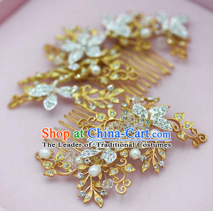 Chinese Ancient Style Hair Jewelry Accessories, Hairpins, Hanfu Xiuhe Suits Wedding Bride Headwear, Headdress, Imperial Empress Handmade Hair Fascinators for Women