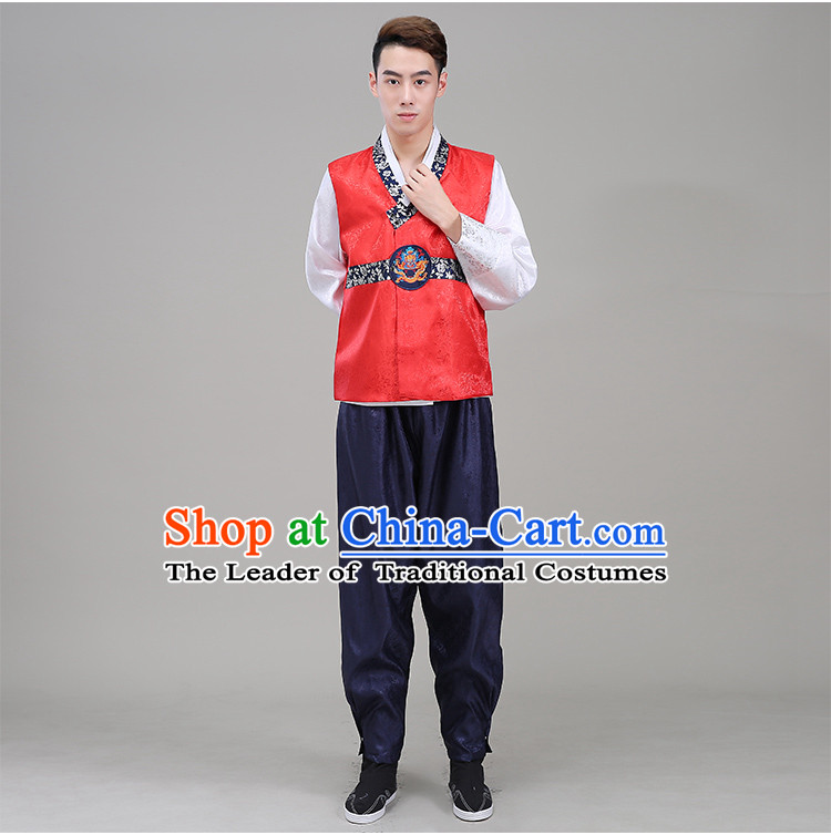 Korean Traditional Formal Dress Men Clothes Traditional Korean Traditional Costumes Wedding Dress Full Dress Formal Attire Ceremonial Dress Court