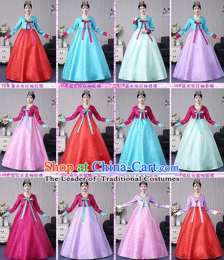 Korean Traditional Costumes Korean Women Clothes Wedding Full Dress