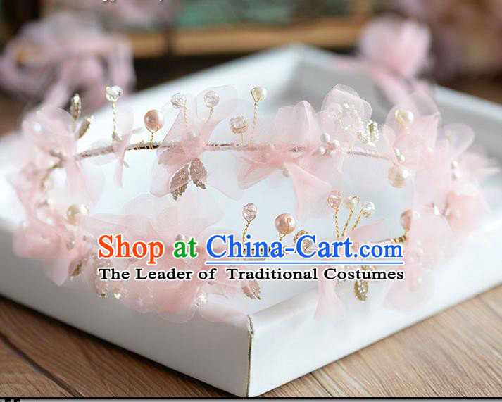 Traditional Jewelry Accessories, Princess Wedding Hair Accessories, Bride Wedding Hair Accessories, Headwear, Baroco Style Handmade Pearl Flowers Hair Claw for Women