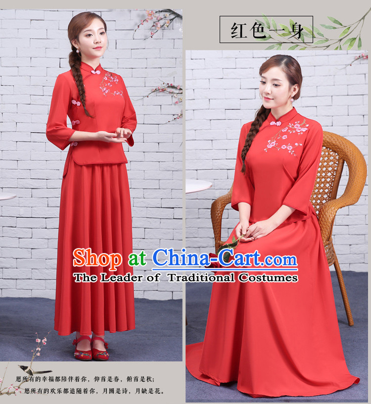 Chinese Traditional Dress Min Guo Time Girl Clothing Nobel Lady Stage costumes Ladies