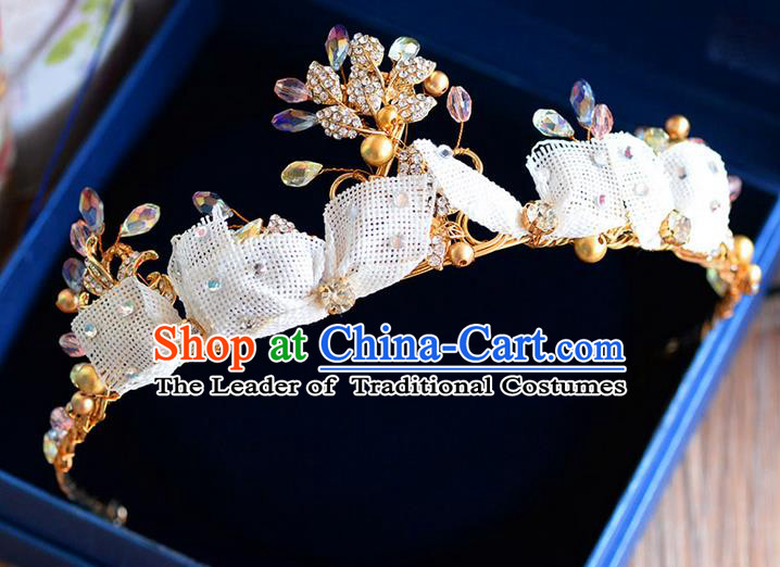 Traditional Jewelry Accessories, Palace Queen Bride Royal Crown, Engagement Retro Royal Crown, Wedding Hair Accessories, Baroco Style Crystal Headwear for Women