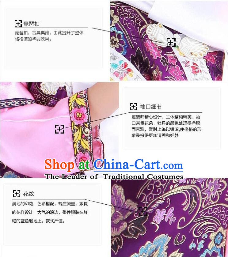 Chinese Traditional Clothes Min Guo Time Female Clothing Nobel Lady Stage costumes Girl