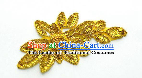 Traditional Chinese Yangge Hair Accessories, Fan Dancing Headwear, Folk Dance Yangko Headdress, Stage Accessories Minimum Purchase 10