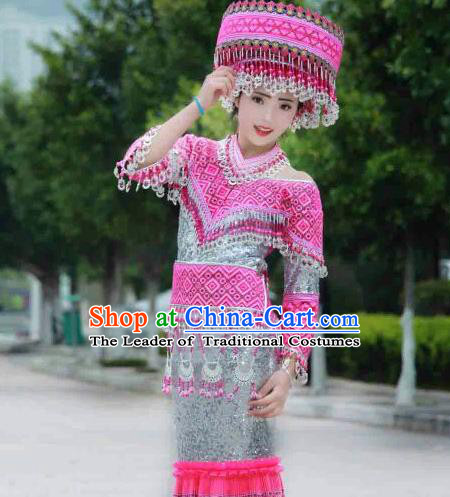 Chinese Minority Nationality Embroidery Costume