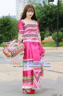 Chinese Minority Nationality Embroidery Costume